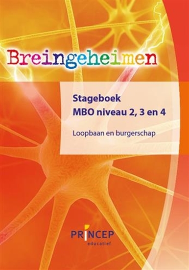 Afbeelding van Breingeheimen niveau 2, 3 en 4, Loopbaan en Burgerschap Stageboek MBO