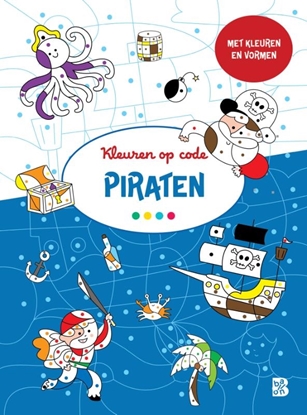 Afbeeldingen van Kleuren op code Piraten
