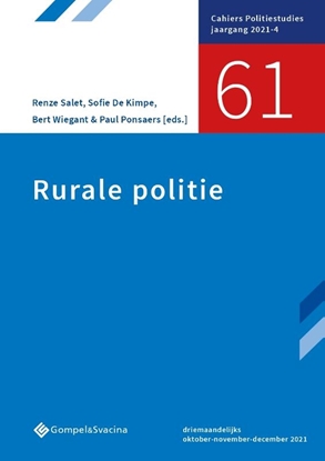 Afbeeldingen van Cahiers Politiestudies 61-Rurale politie