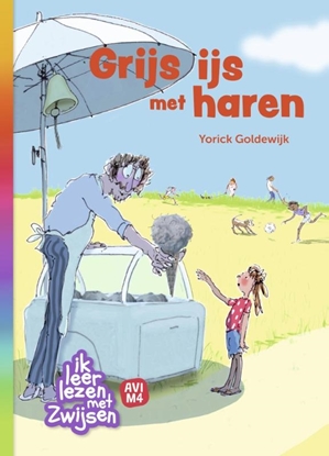 Afbeeldingen van Ik leer lezen met Zwijsen Grijs ijs met haren