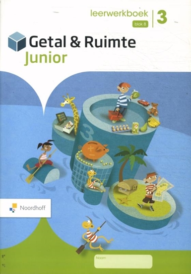 Afbeelding van Getal & Ruimte junior groep 3 blok 8 leerwerkboek