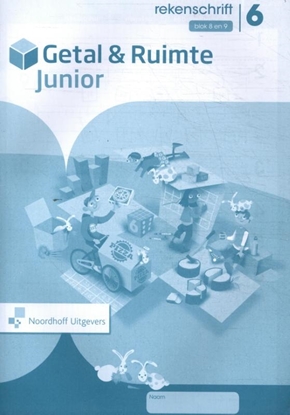 Afbeeldingen van Getal & Ruimte junior Groep 6 blok 8 en 9 Rekenschrift
