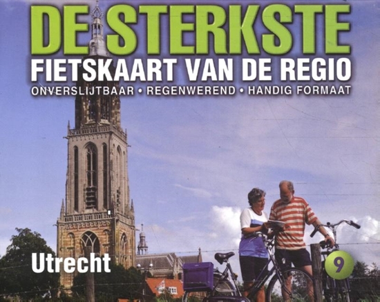 Afbeelding van De sterkste fietskaart van Nederland De sterkste fietskaart van Utrecht