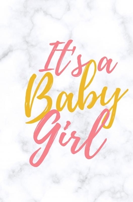 Afbeeldingen van Babyshower gastenboek It's a baby girl