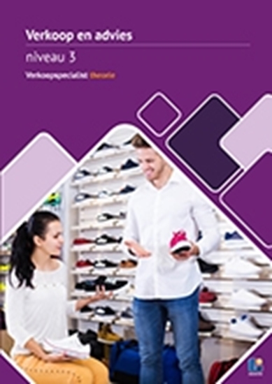 Afbeelding van Verkoop en advies Verkoopspecialist/eerste verkoper niveau 3 Theorieboek