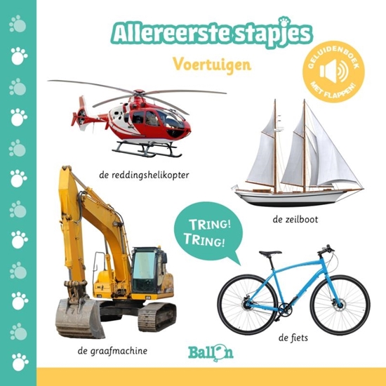 Afbeelding van Geluidenboekjes - Allereerste stapjes Voertuigen