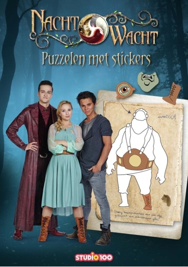 Afbeelding van Nachtwacht Puzzelen met stickers
