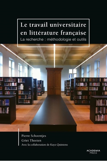 Afbeelding van Le travail universitaire en litterature française