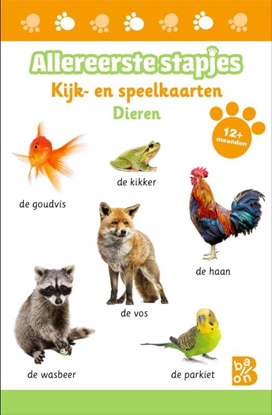 Afbeeldingen van Kijk- en speelkaarten dieren