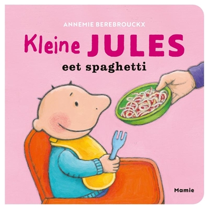 Afbeeldingen van Jules Kleine Jules eet spaghetti