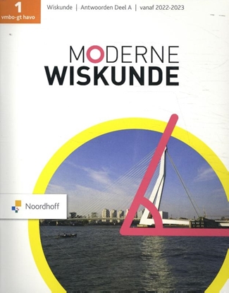 Afbeeldingen van Moderne Wiskunde 1 vmbo-gt havo 2022-2023 Antwoordenboek A
