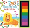 Afbeelding van Stempelen met je vingers Dierentuin