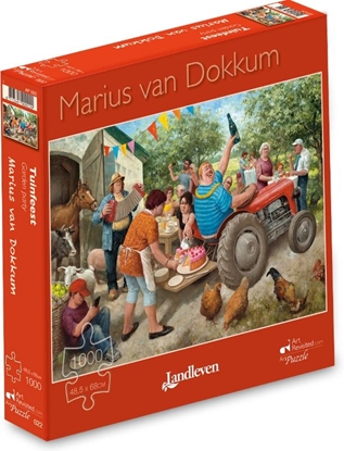 Afbeeldingen van Marius van Dokkum - Tuinfeest - Puzzel 1000 stukjes