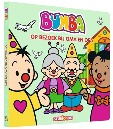 Afbeeldingen van Bumba : kartonboek - Op bezoek bij oma en opa