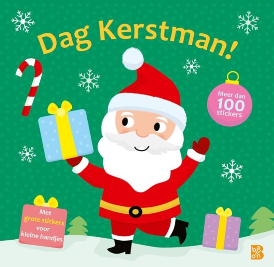 Afbeelding van Kerstmis Dag Kerstman: stickerboek voor de kleintjes