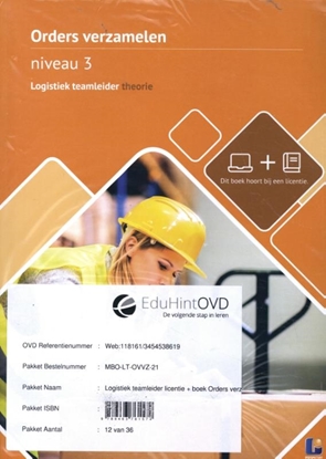 Afbeeldingen van Orders verzamelen niveau 3 logistiek teamleider Theorieboek