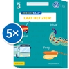 Afbeelding van Schrijfbaas Schrijfbaas Blokletters Laat het zien-boek Groep 3 (Set van 5)