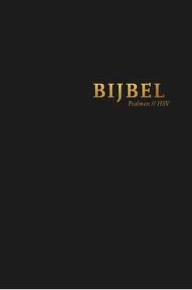 Afbeeldingen van Bijbel (HSV) met psalmen - hardcover zwart