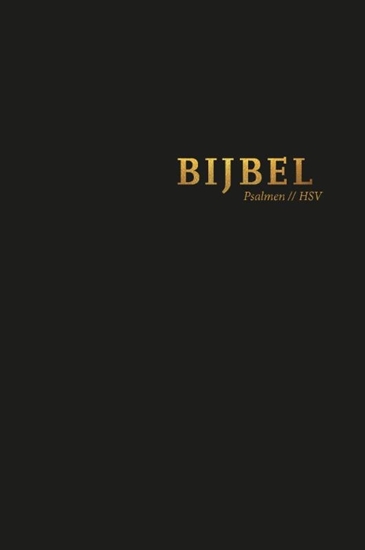 Afbeelding van Bijbel (HSV) met psalmen - hardcover zwart