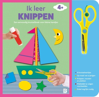 Afbeeldingen van Ik leer knippen Ik leer knippen 4+ (boot) met schaartje