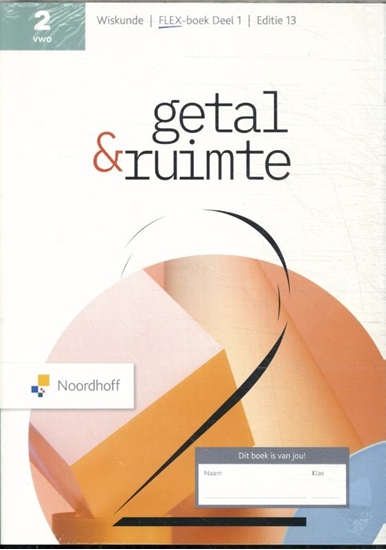 Afbeelding van Getal & Ruimte set 2 vwo wiskunde Flex-boek 1