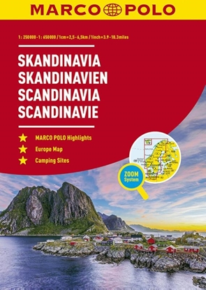 Afbeeldingen van Marco Polo Atlassen Marco Polo Wegenatlas Scandinavië