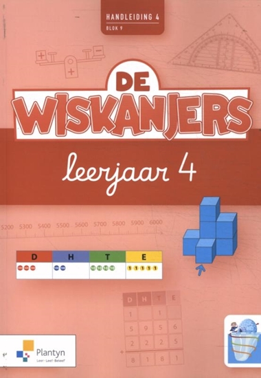 Afbeelding van De Wiskanjers 4 Blok 9 Handleiding
