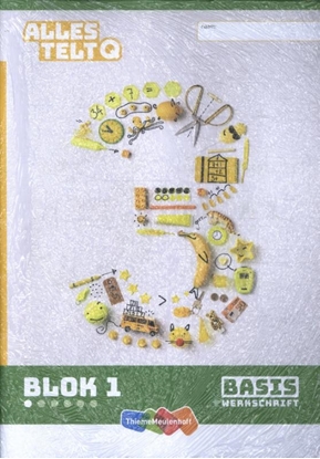 Afbeeldingen van Alles telt Q set basis blok 1 t/m 3 groep 3 Leerwerkschriften