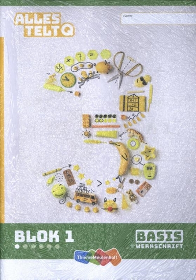 Afbeelding van Alles telt Q set basis blok 1 t/m 3 groep 3 Leerwerkschriften