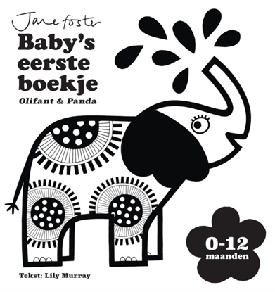 Afbeeldingen van Baby ziet ... Baby's eerste boekje: Olifant & Panda