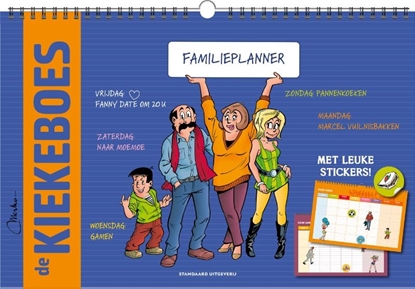 Afbeeldingen van De Kiekeboes De Kiekeboes Familieplanner