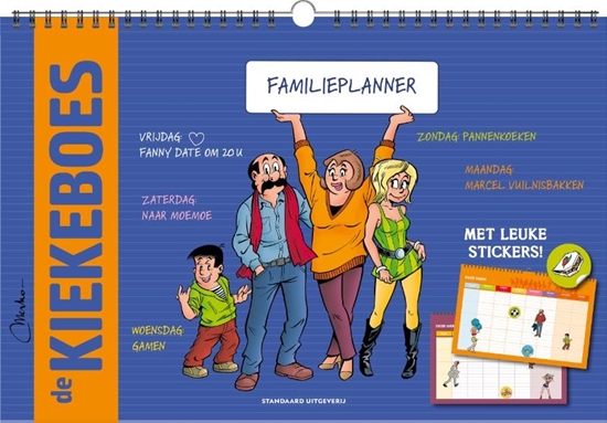 Afbeelding van De Kiekeboes De Kiekeboes Familieplanner