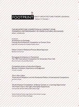Afbeeldingen van Footprint Journal Footprint 26. The Architecture Competition as ‘Contact Zone