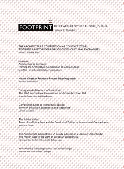 Afbeelding van Footprint Journal Footprint 26. The Architecture Competition as ‘Contact Zone