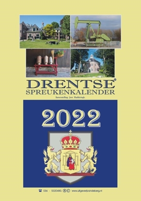 Afbeeldingen van Drentse spreukenkalender 2022