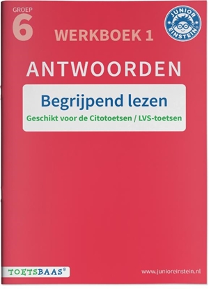 Afbeeldingen van Toetsbaas Begrijpend lezen 1 antwoorden groep 6 Werkboek