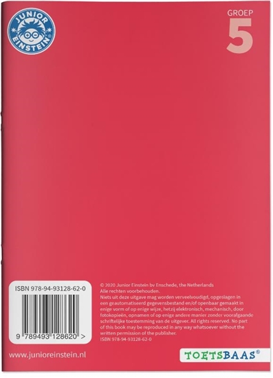 Afbeelding van Toetsbaas Begrijpend lezen 1 antwoorden groep 5 Werkboek