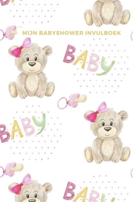 Afbeeldingen van Mijn Babyshower Invulboek – Ook geschikt als Babyshower Gastenboek