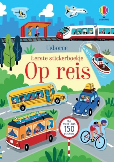 Afbeelding van Eerste stickerboekje Op reis