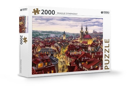 Afbeeldingen van Rebo legpuzzel 2000 stukjes - Prague Symphony