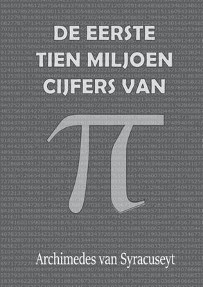 Afbeeldingen van DE EERSTE 10 MILJOEN CIJFERS VAN π