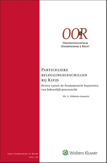 Afbeelding van Particuliere beleggingsgeschillen bij Kifid