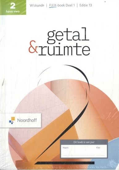 Afbeelding van Getal & Ruimte 2 havo- vwo leerboek 1+2