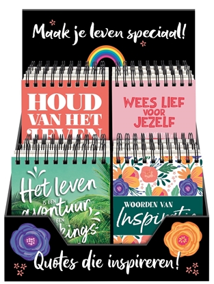 Afbeeldingen van Happy Books cadeauboek in display - 4T x 4 ex.