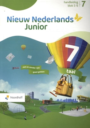 Afbeeldingen van Nieuw Nederlands Junior Taal groep 7 blok 5-6 handleiding