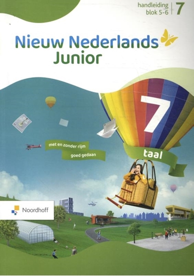 Afbeelding van Nieuw Nederlands Junior Taal groep 7 blok 5-6 handleiding