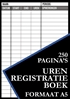 Afbeelding van Urenregistratie Boekje - ZZP, Freelancer, Personeel, Medewerkers, Werknemers