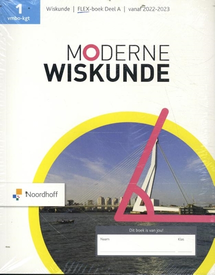 Afbeelding van Moderne Wiskunde 13e ed vmbo-kgt 1a + 1b FLEX leerboek