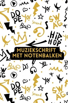 Afbeeldingen van Muziekschrift met notenbalken
