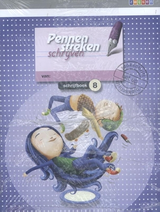 Afbeeldingen van Pennenstreken Schrijfboek blokschrift Schrijven